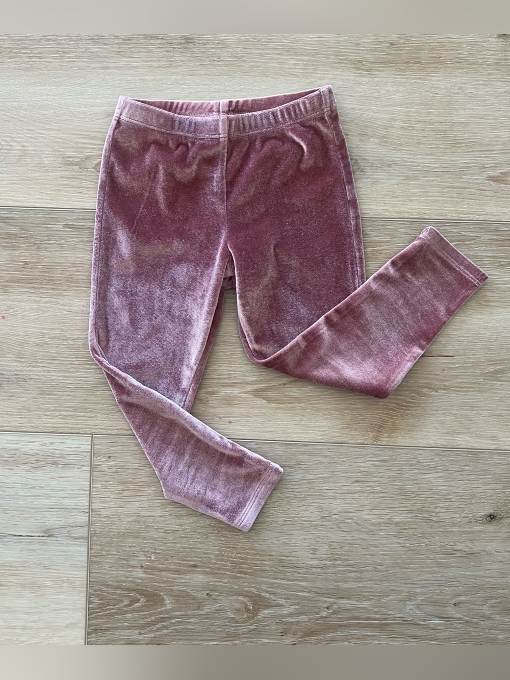 Pink Chicken velvet leggings